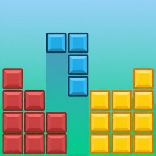 炫彩方块消除小游戏