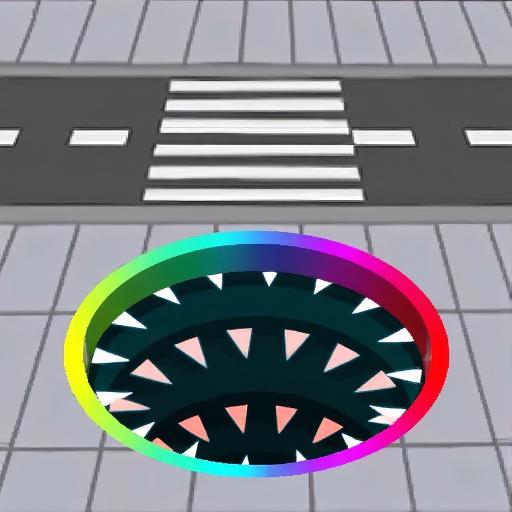 黑洞入侵城市小游戏