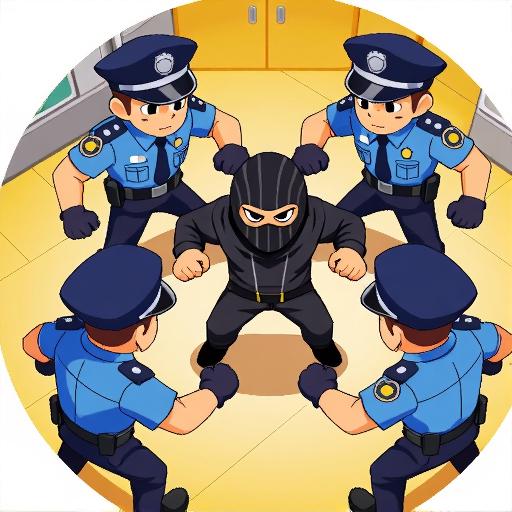 警察抓贼