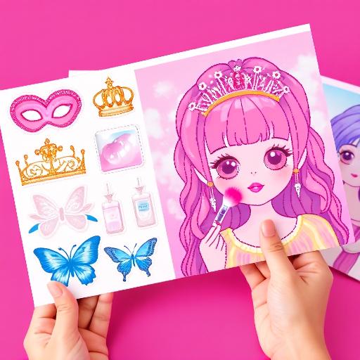 装扮咕卡公主手帐小游戏