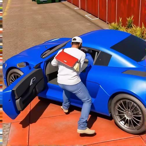 模拟开赛车小游戏