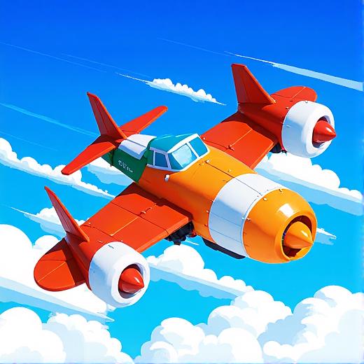 飞机射击大作战小游戏