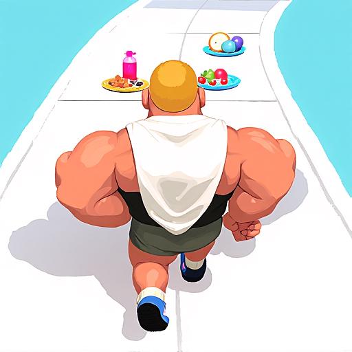 格斗热血跑酷闯关小游戏