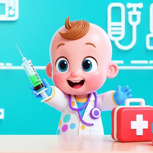 宝宝趣味医院游戏