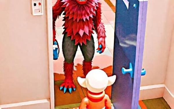 后室抓人躲猫猫小游戏