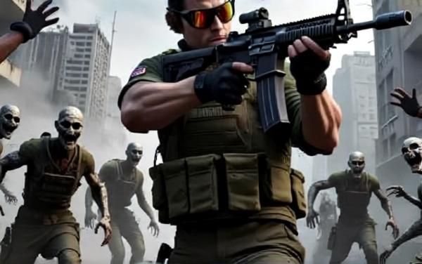 射击僵尸枪战游戏