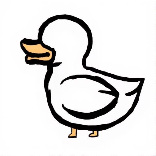奇怪的鸭子