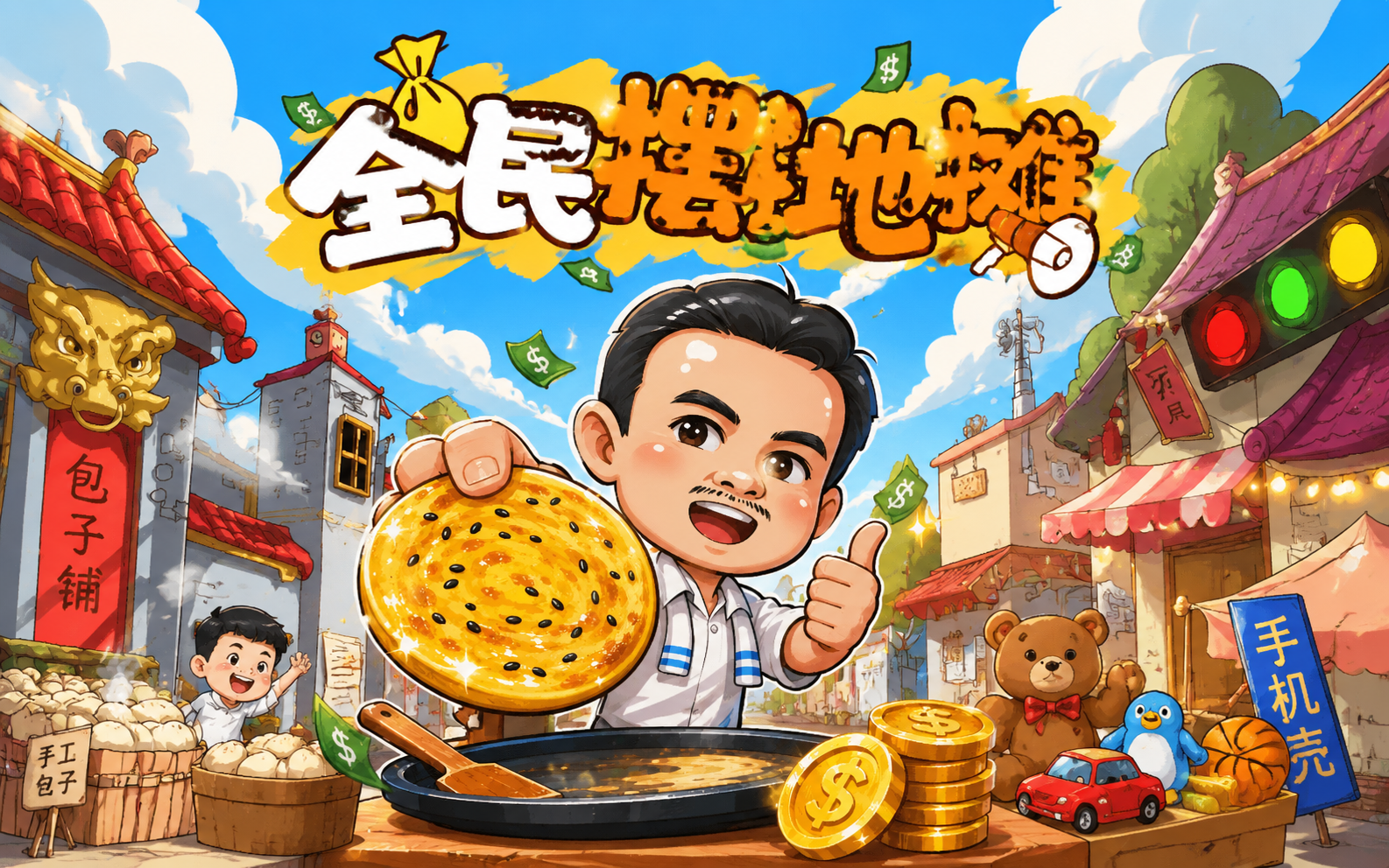 全民摆地摊