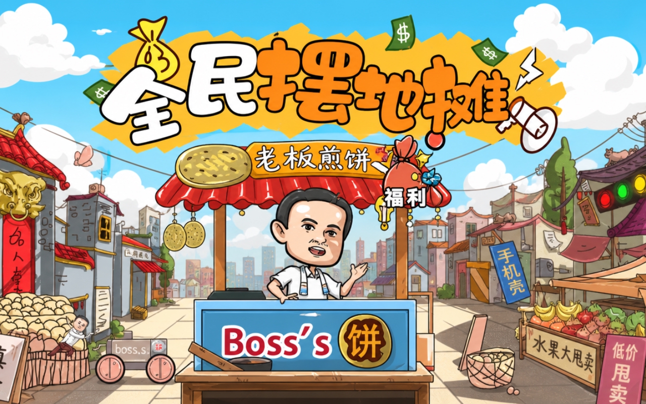 全民摆地摊