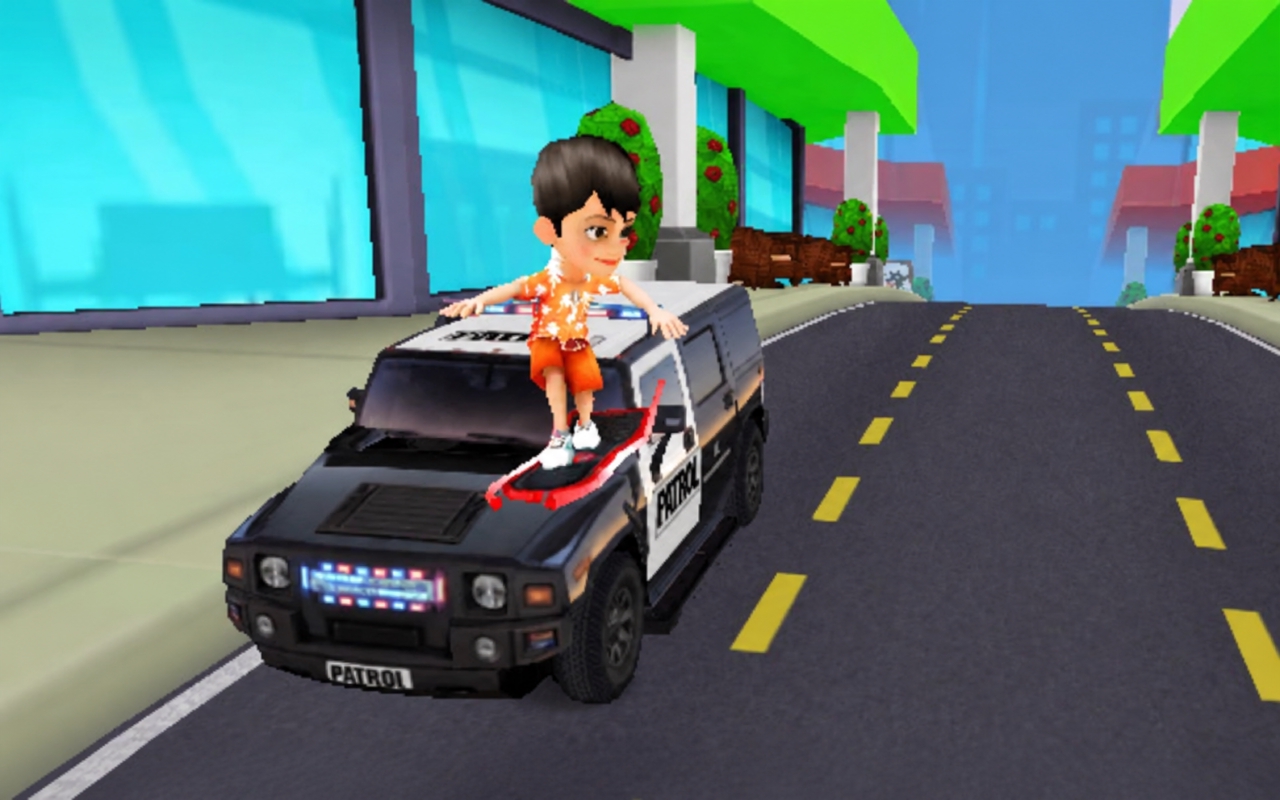 跑酷小子