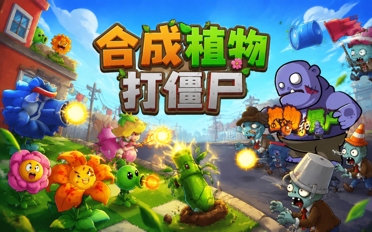合成植物打僵尸