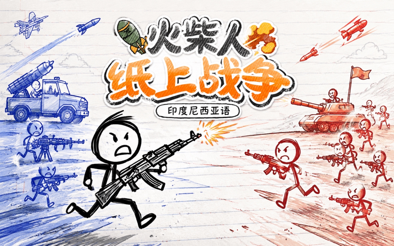 火柴人纸上战争-印度尼西亚语