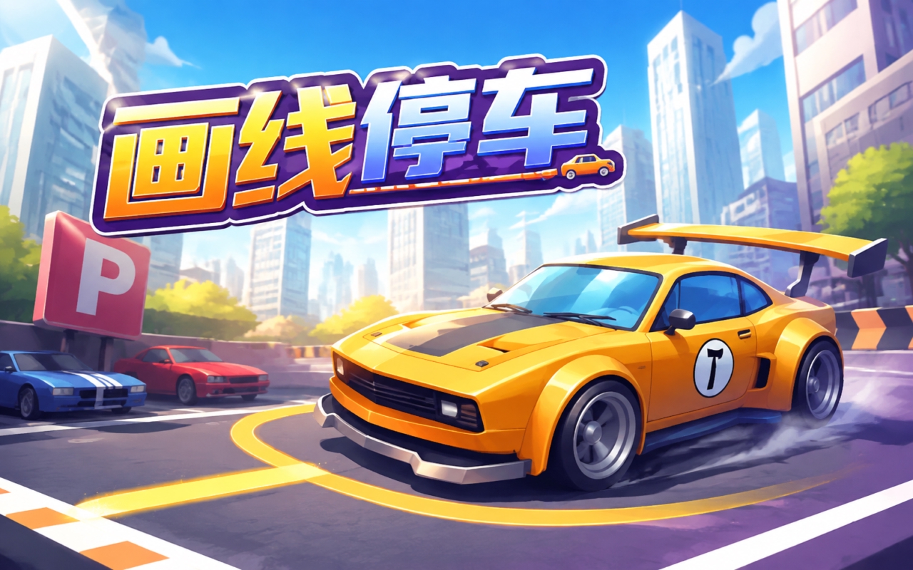 画线停车