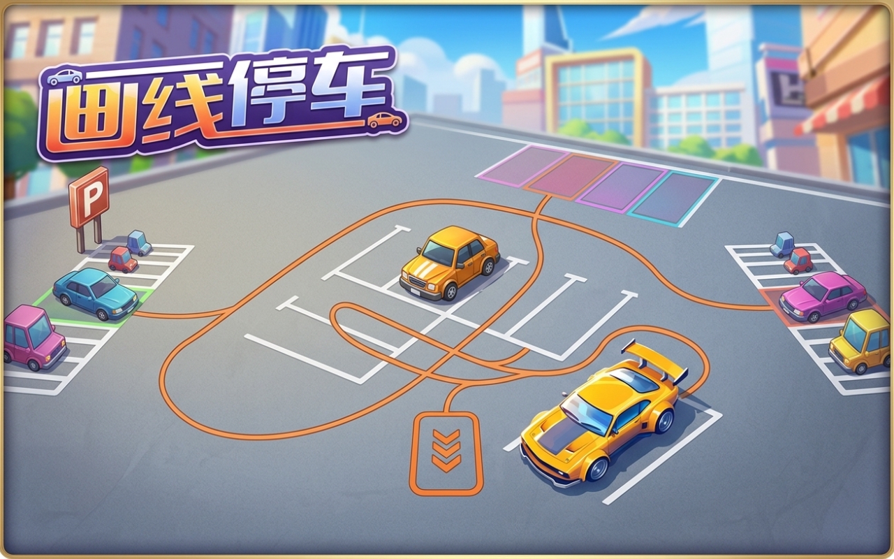 画线停车