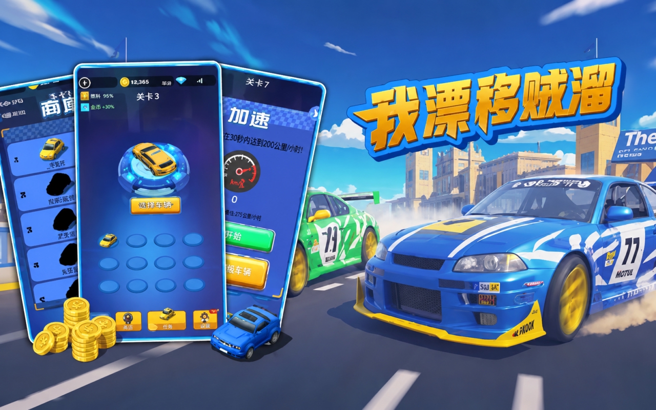 我漂移贼溜