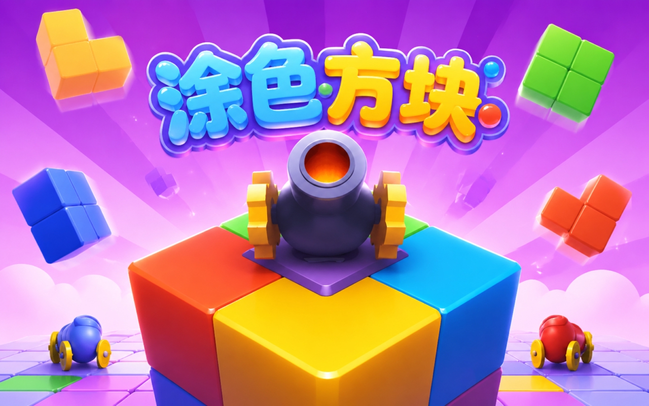 涂色方块