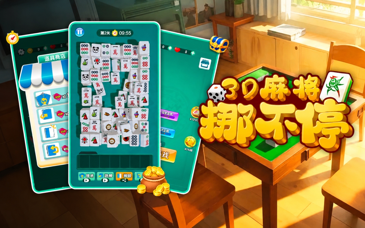 3D麻将挪不停