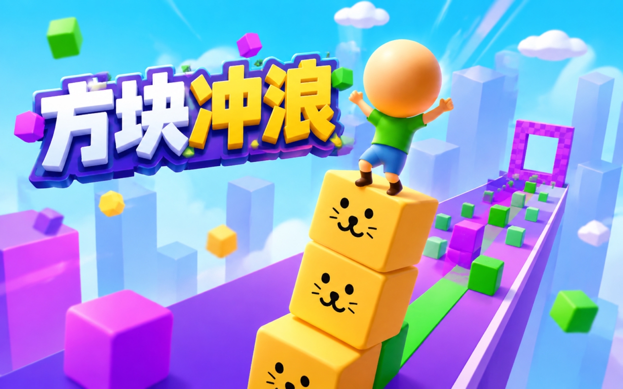 方块冲浪