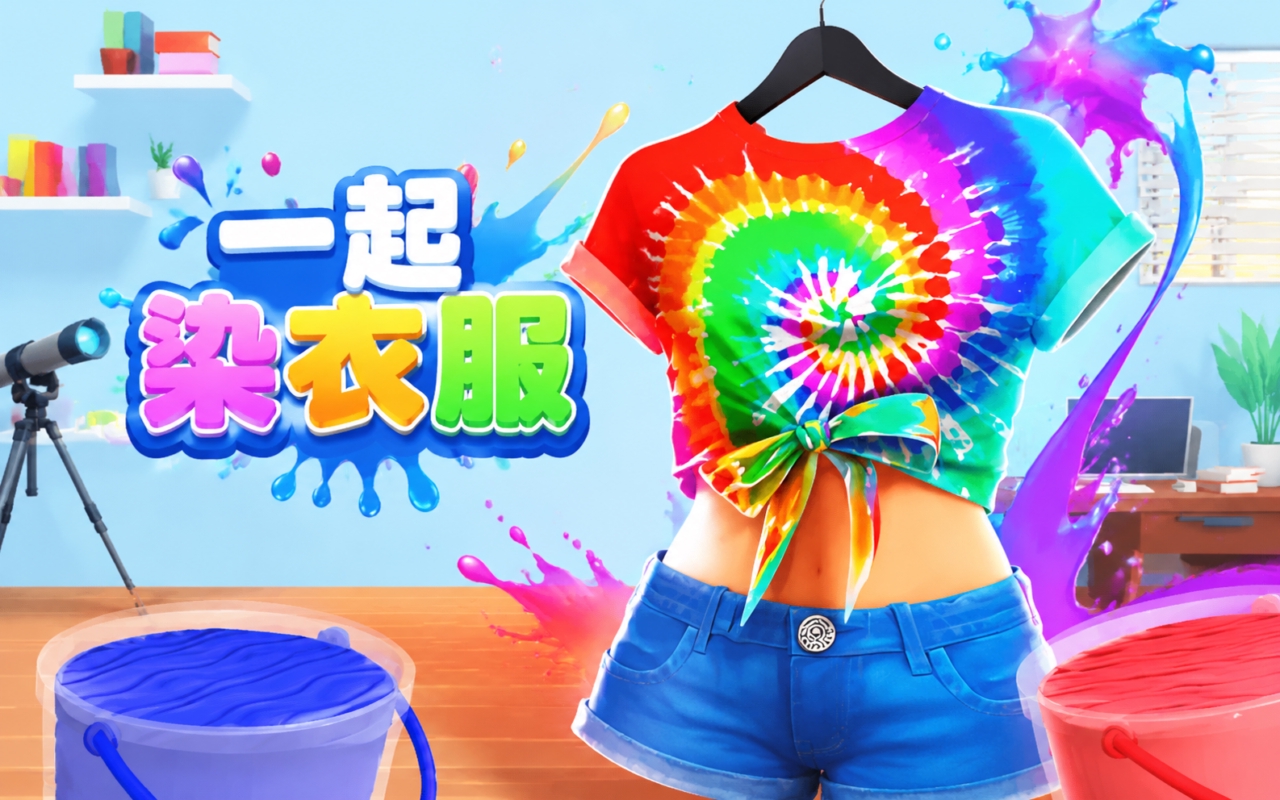 一起染衣服