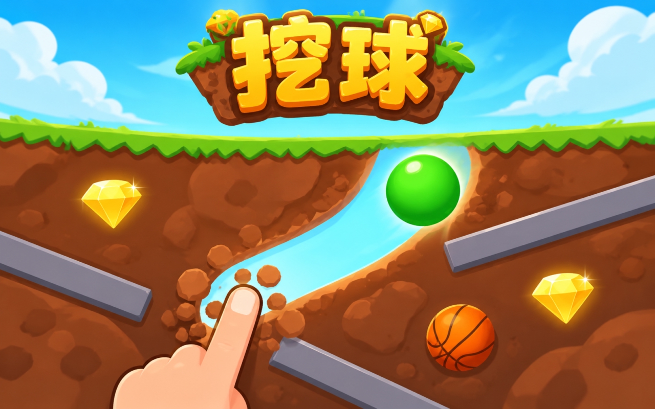 挖球