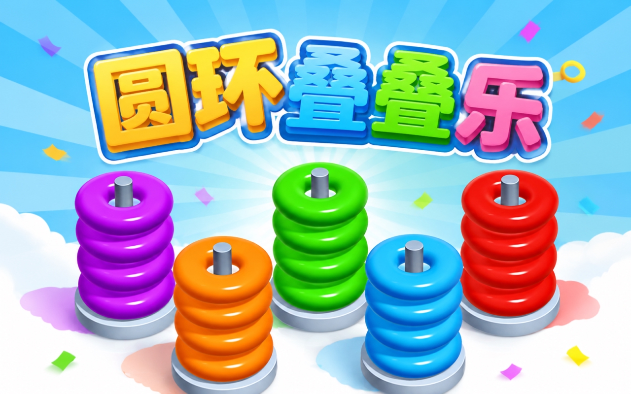 圆环叠叠乐