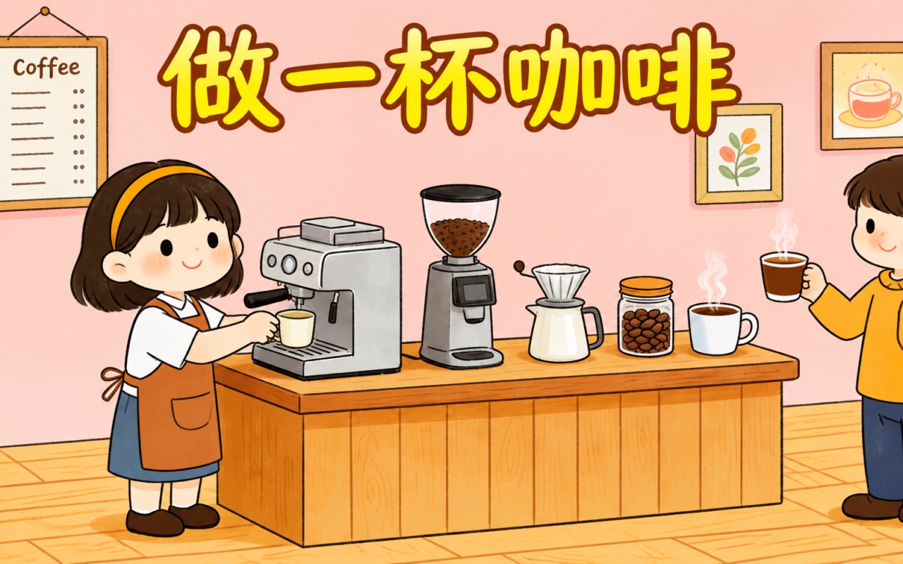 做一杯咖啡