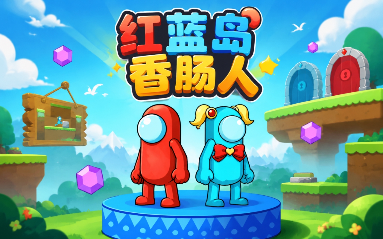 红蓝岛香肠人