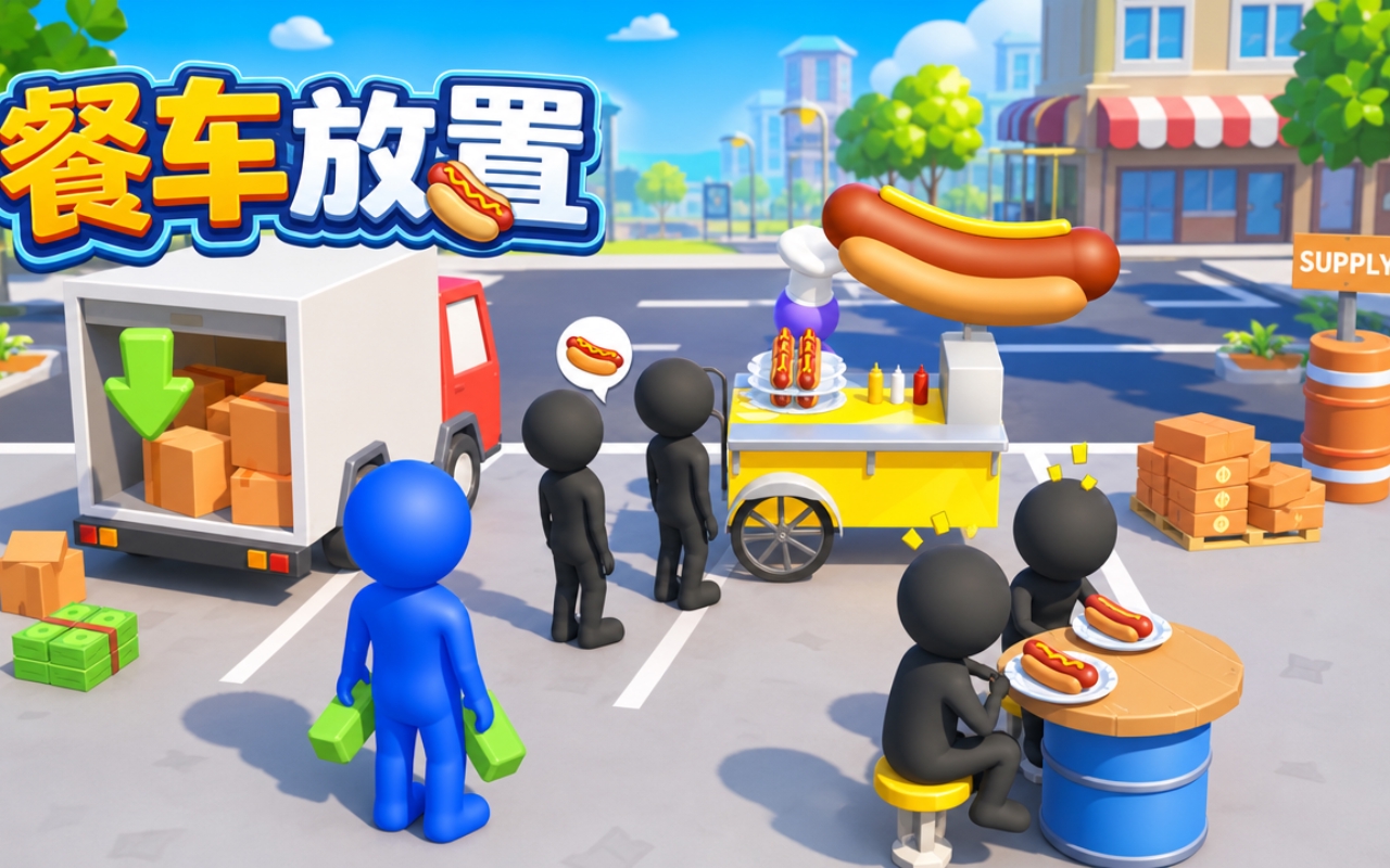 餐车放置