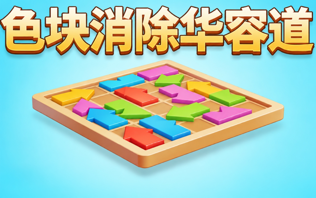 色块消除华容道