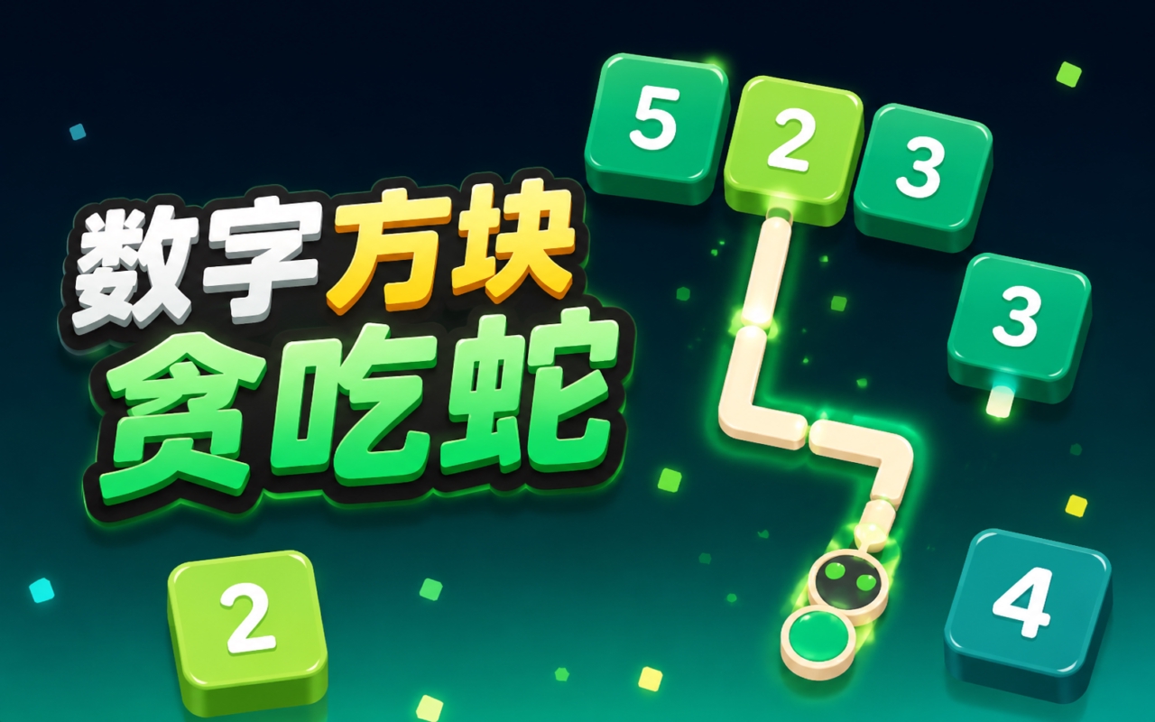 数字方块贪吃蛇