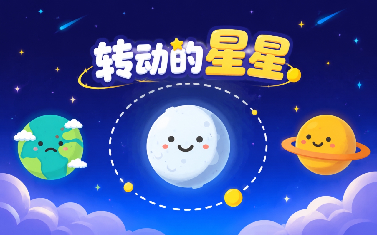 转动的星星