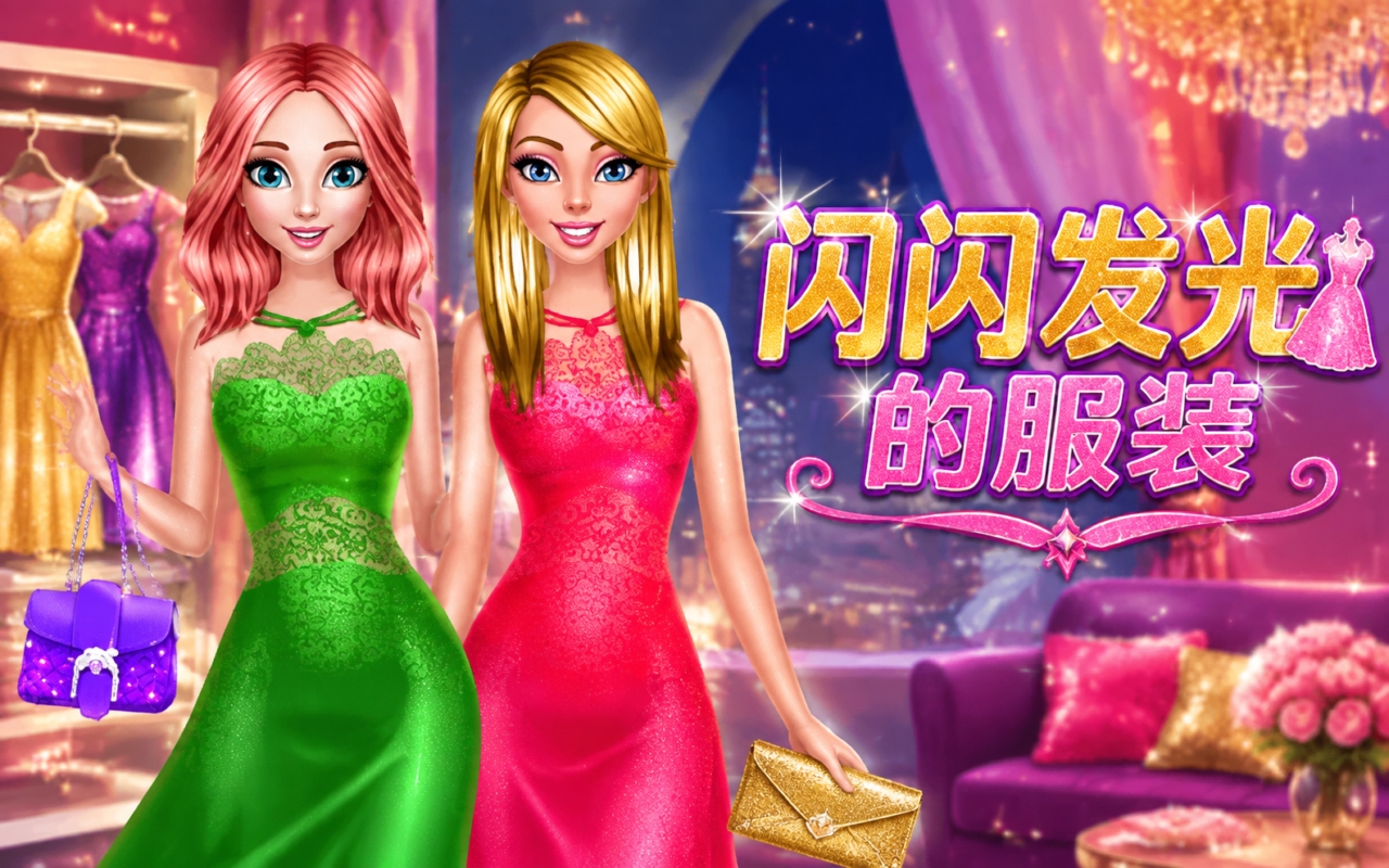 闪闪发光的服装