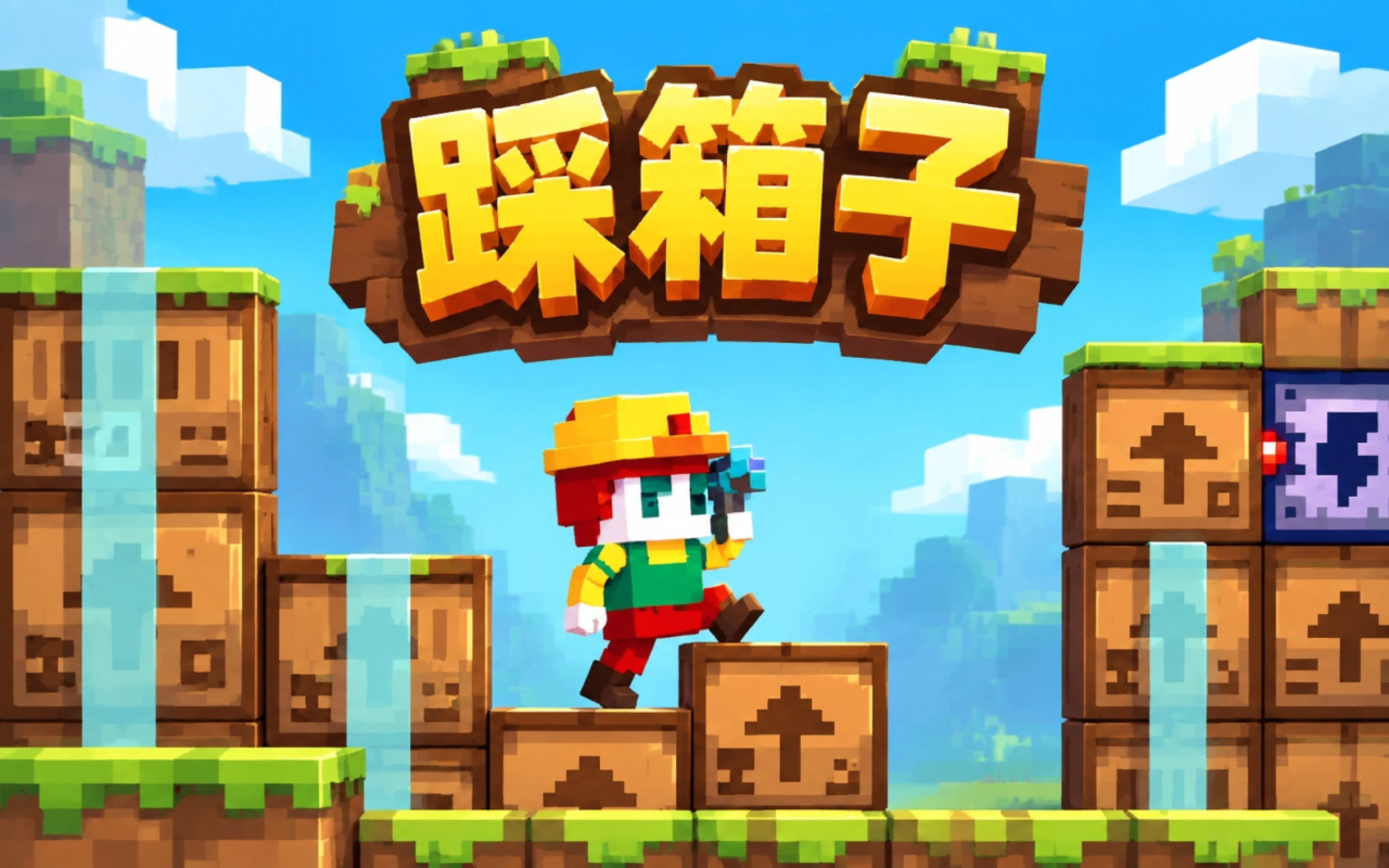 踩箱子