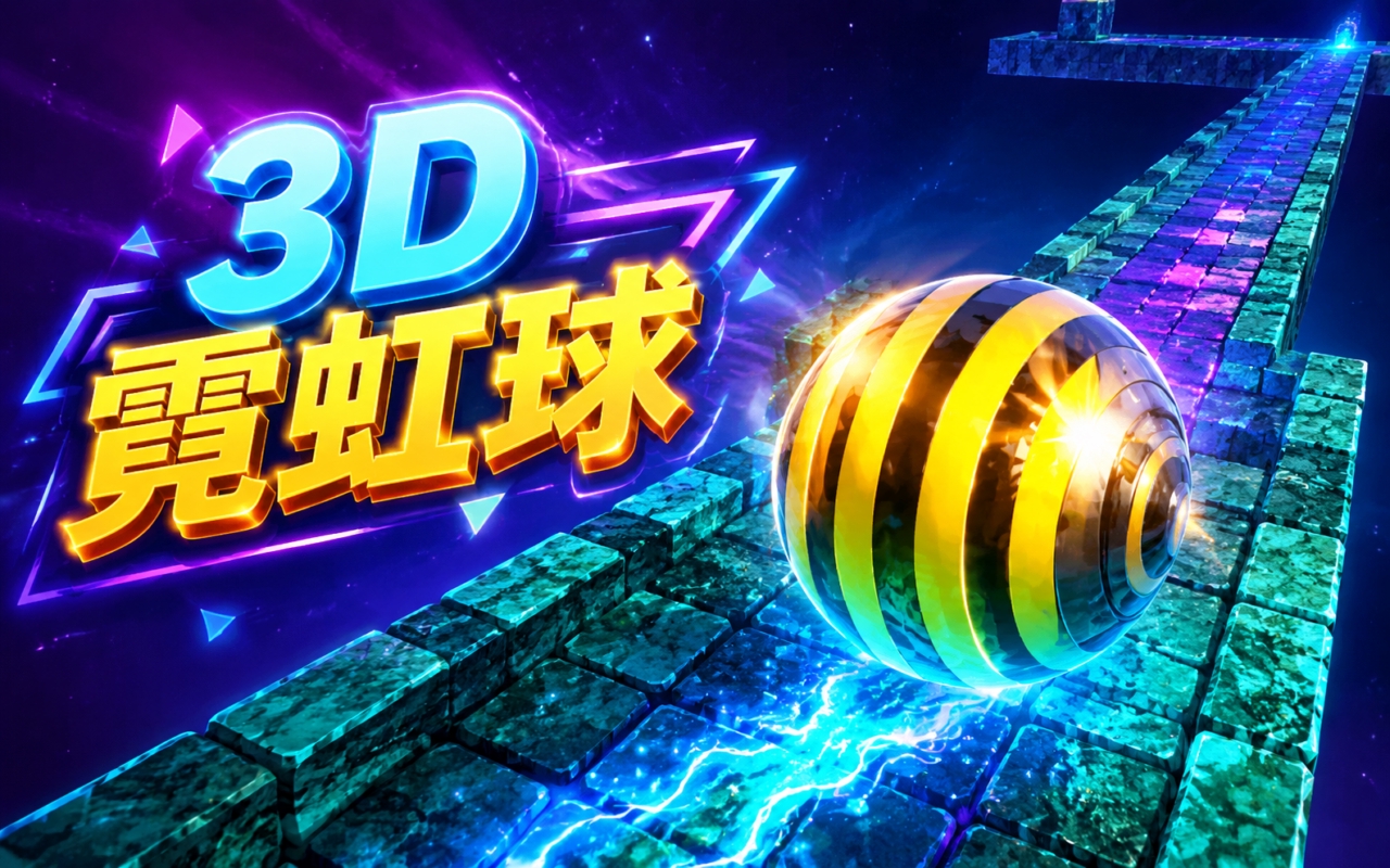 3D霓虹球