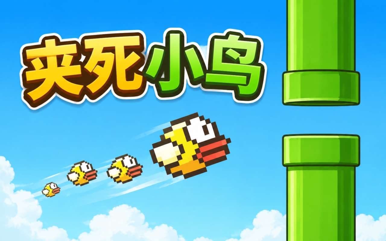 夹死小鸟
