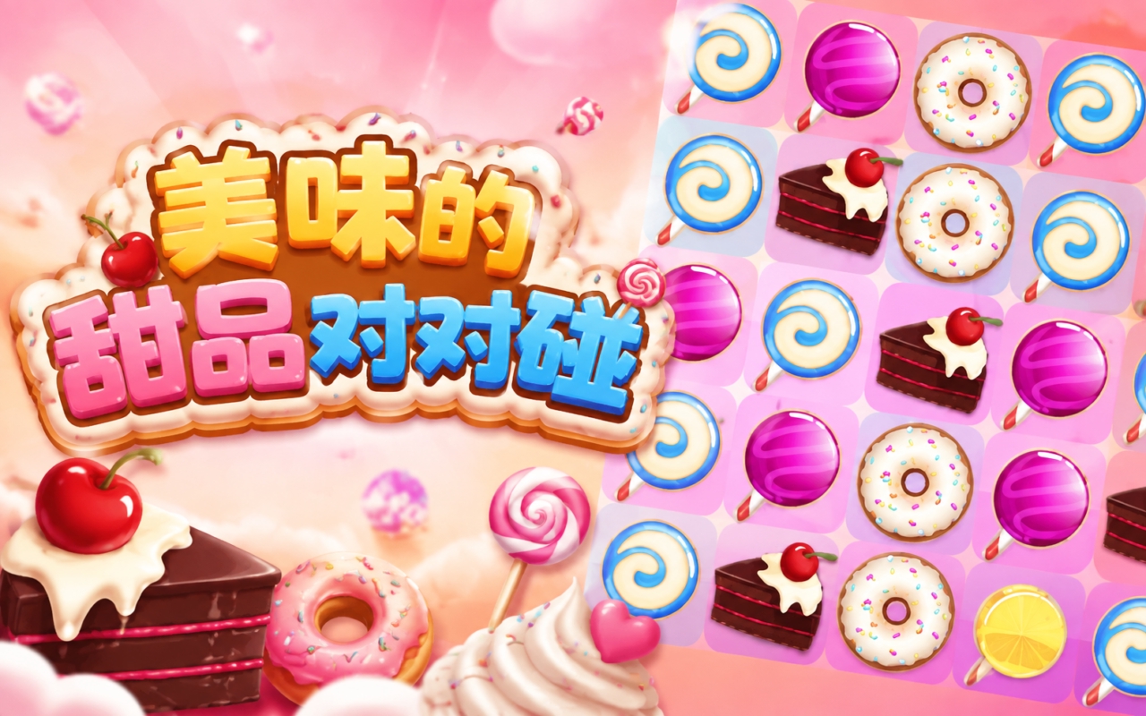 美味的甜品对对碰