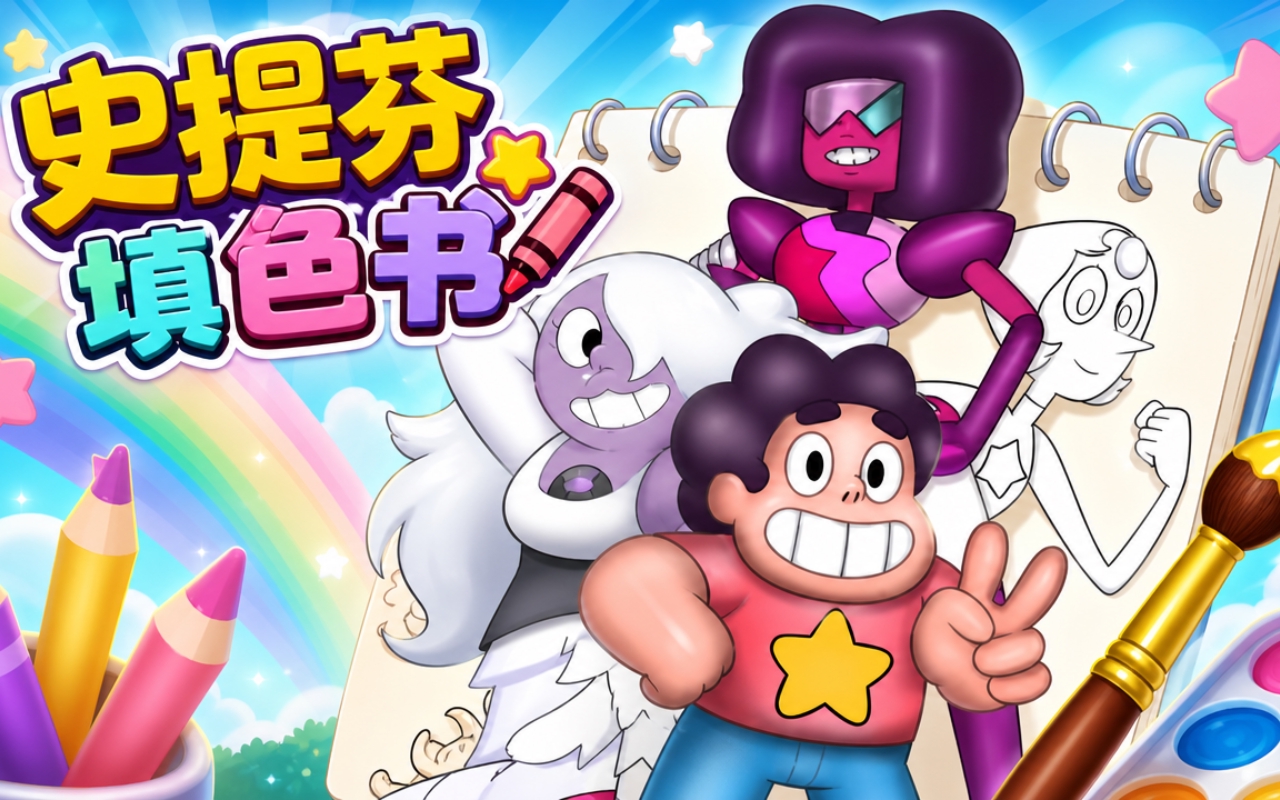 史提芬填色书