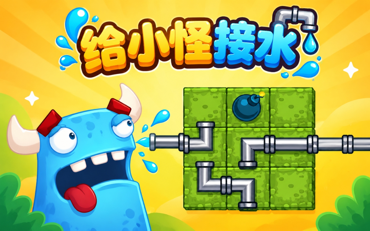 给小怪接水
