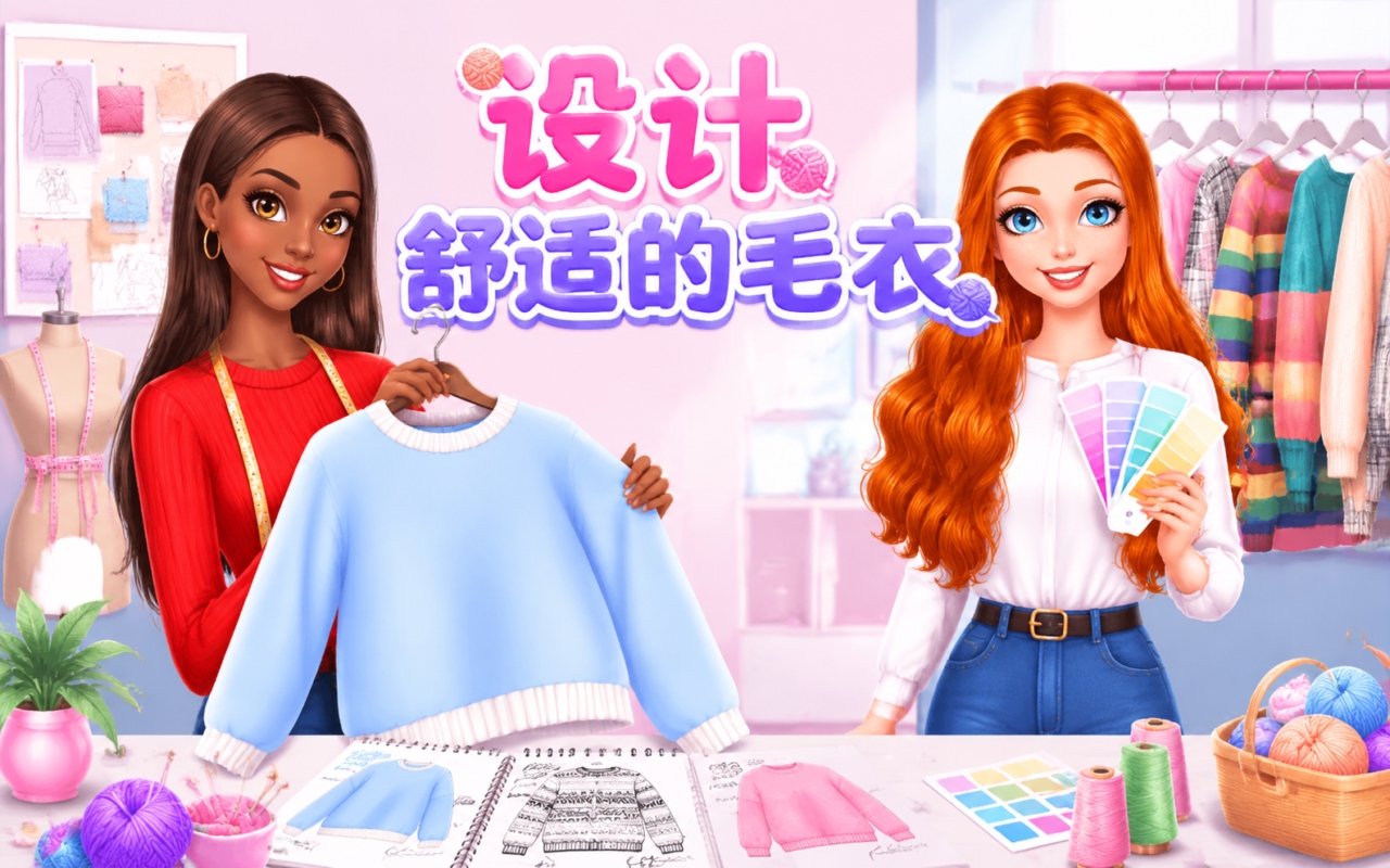 设计舒适的毛衣