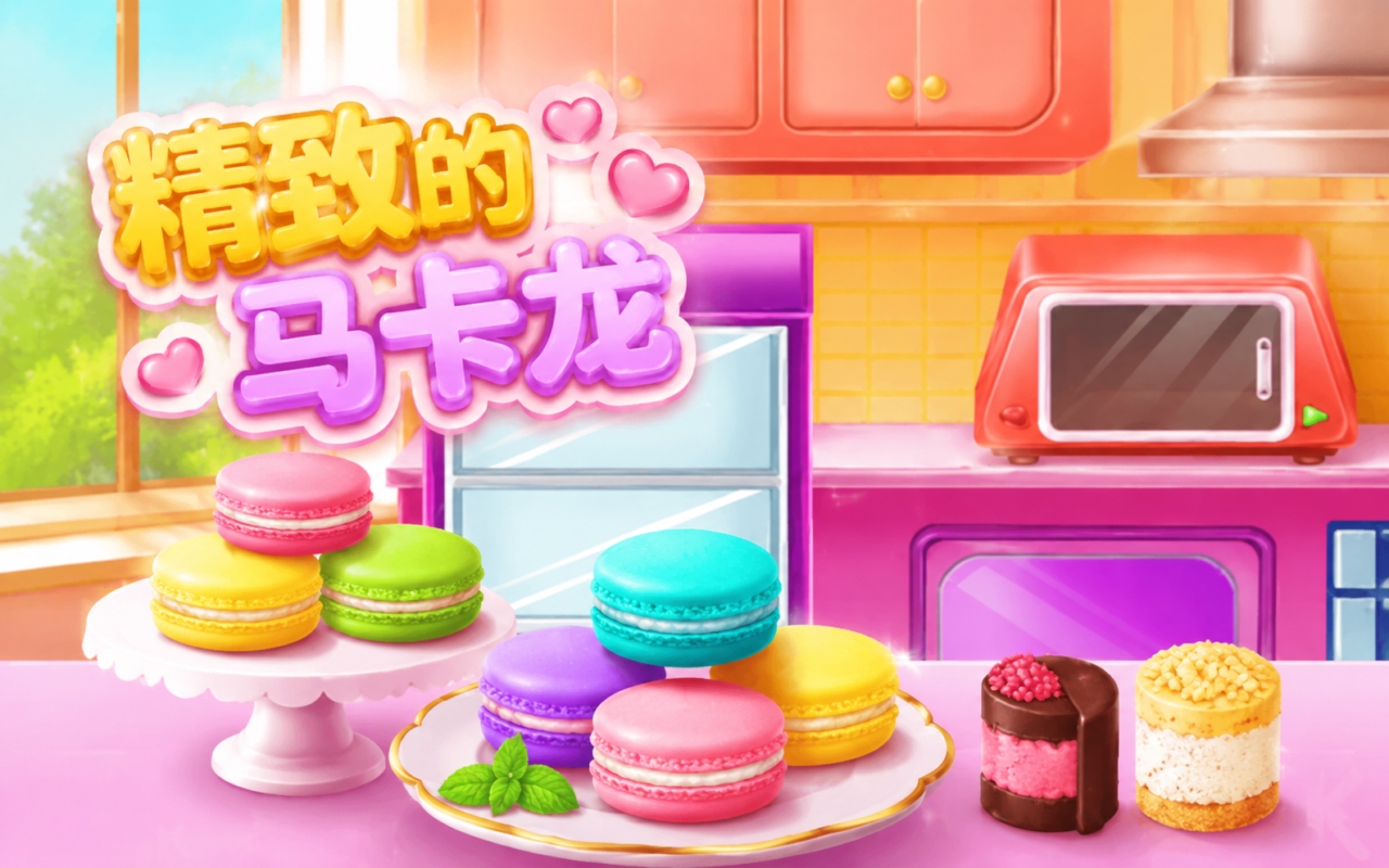 精致的马卡龙