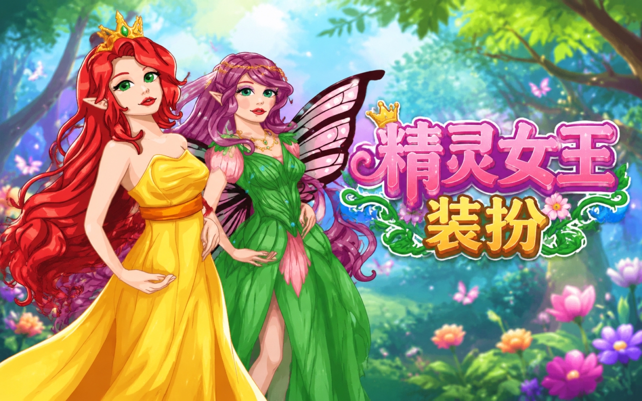 精灵女王装扮