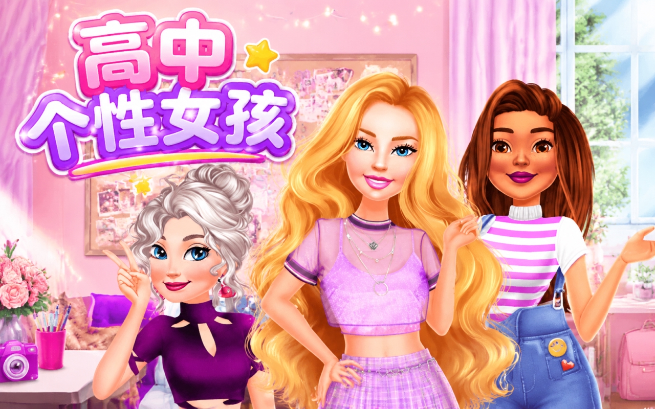 高中个性女孩