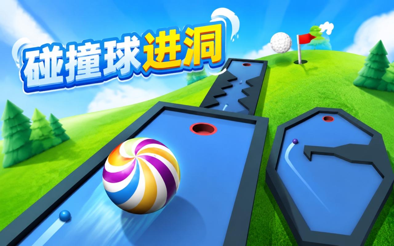 碰撞球进洞