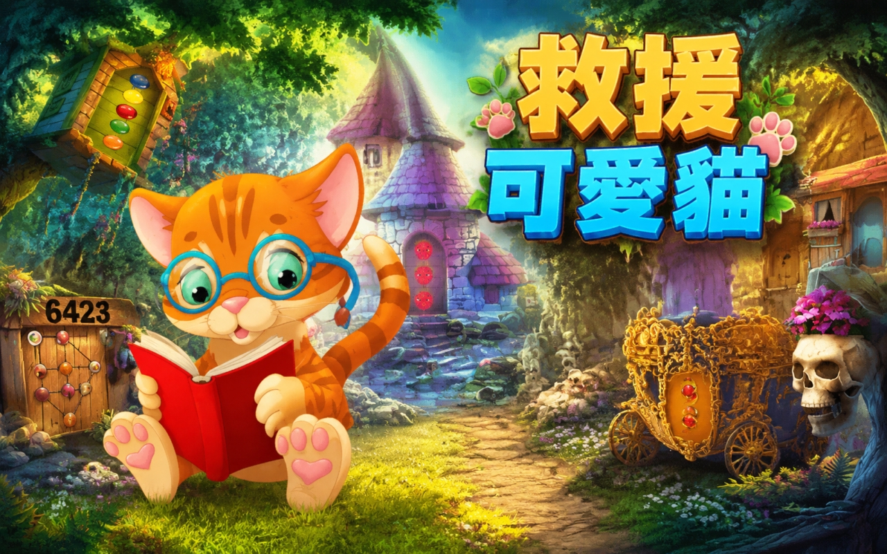 救援可爱猫