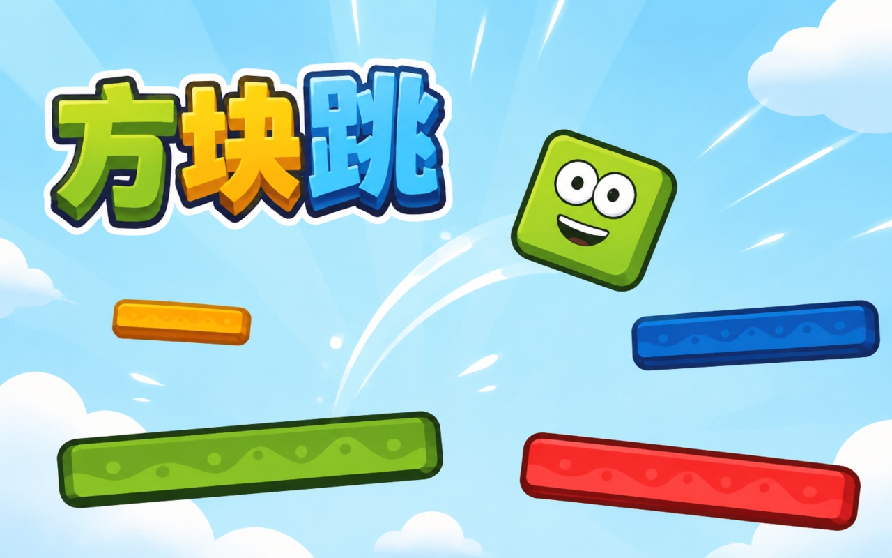 方块跳