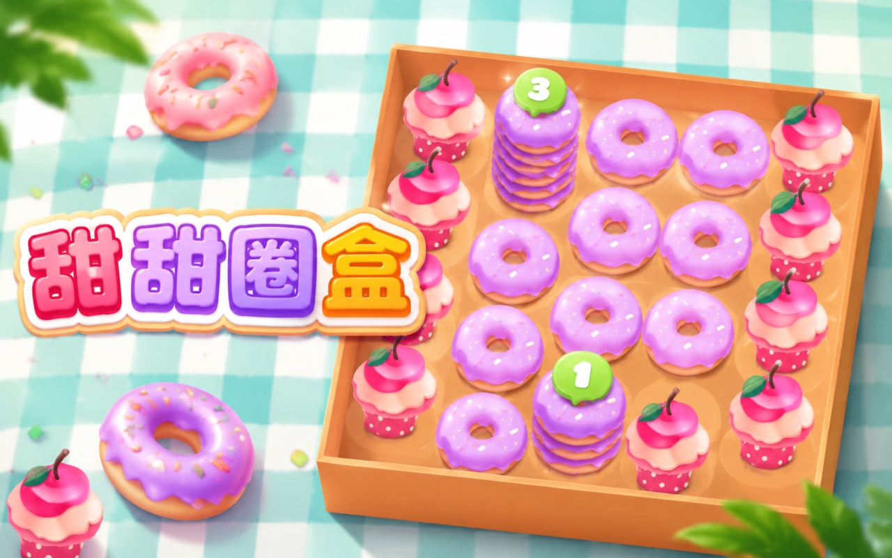 甜甜圈盒