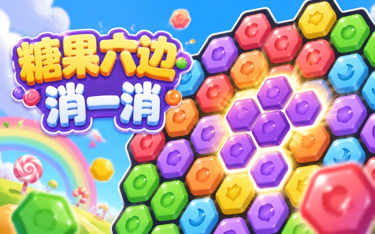 糖果六边消一消