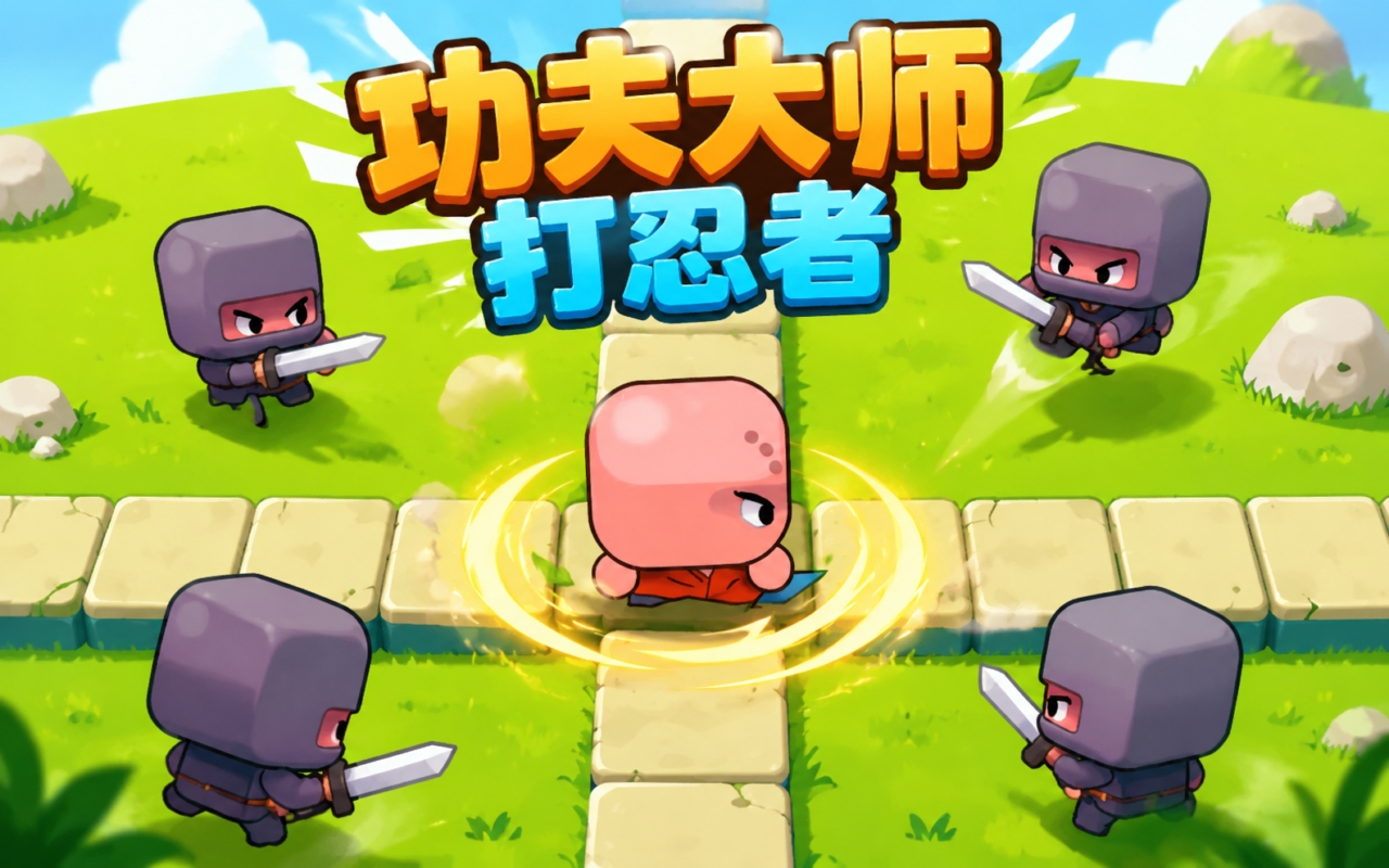 功夫大师打忍者