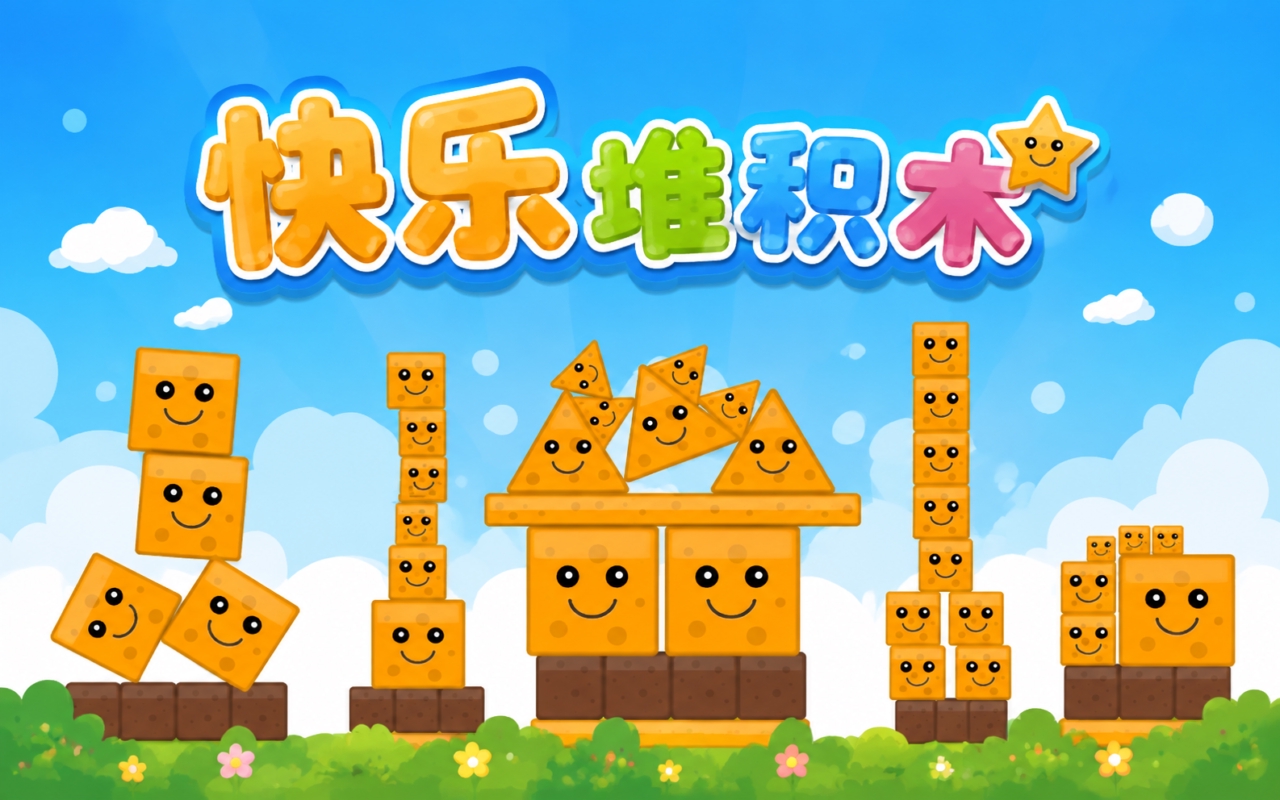 快乐堆积木