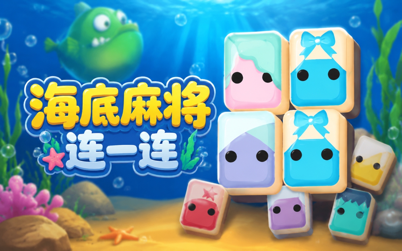海底麻将连一连